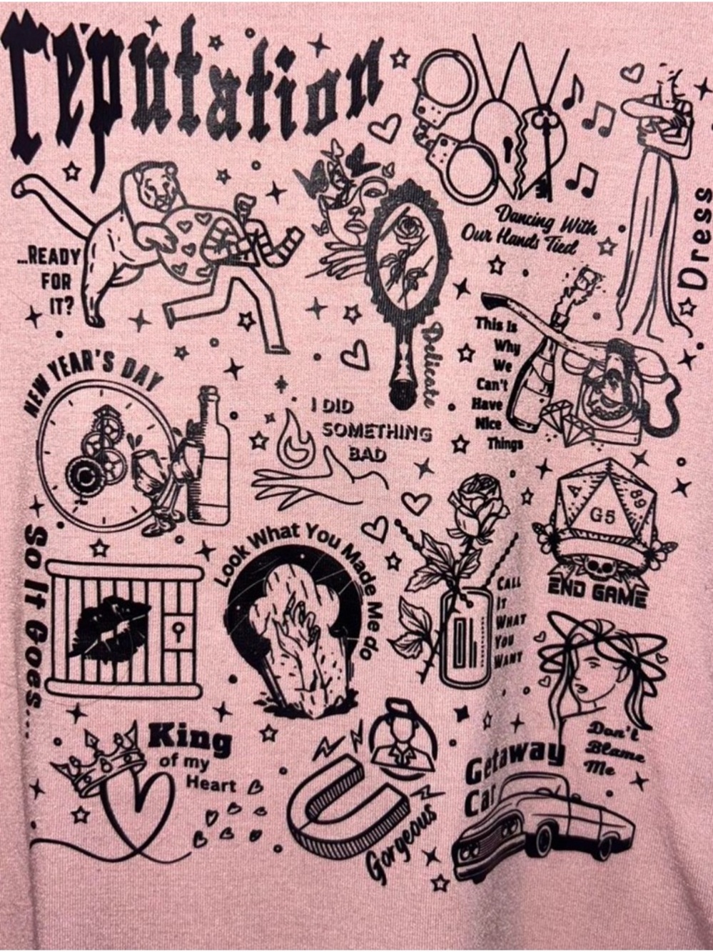 Taylor Swift Reputation Tee - Picture 4 of 7
